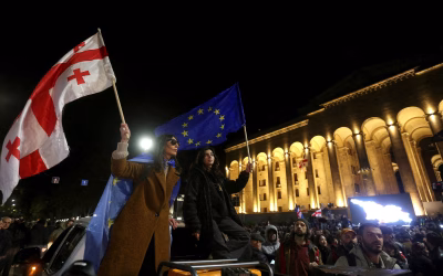 In Georgia continuano le proteste da oltre 220 giorni contro il governo filo‑Putin