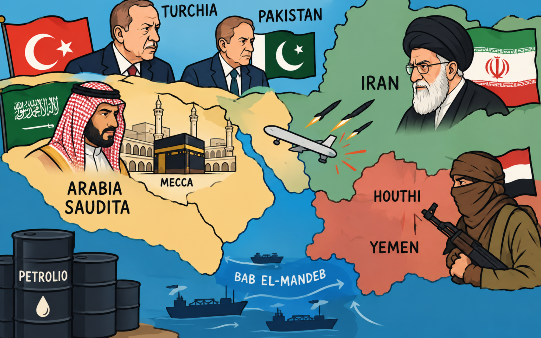 Houthi, Mecca e petrolio: stress test globale